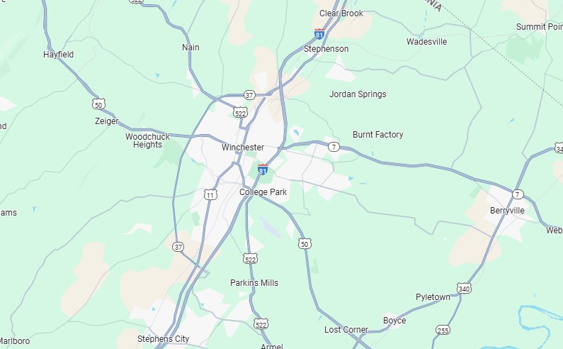 Service Areas